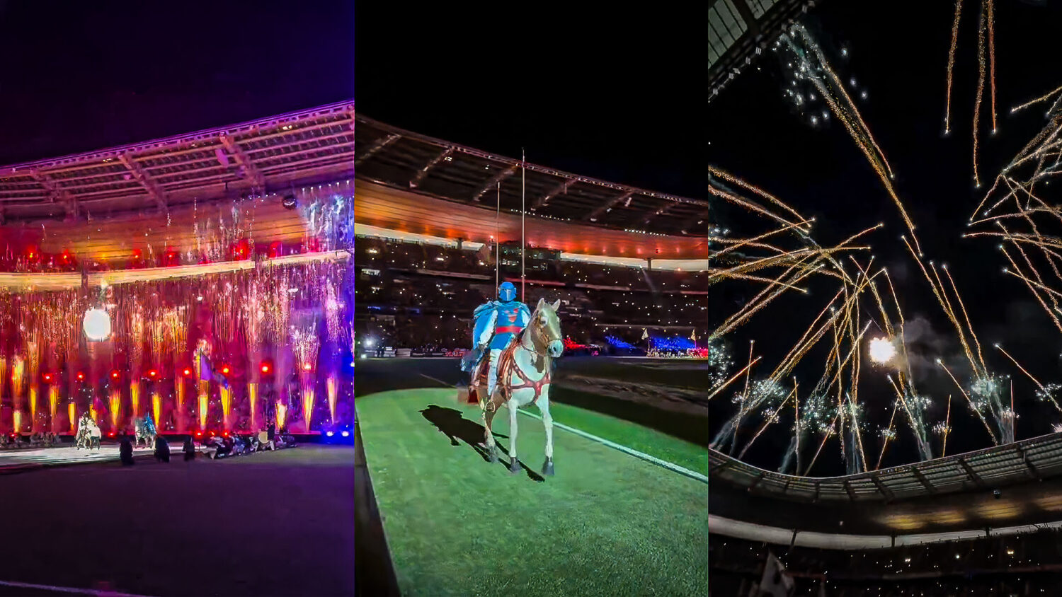 Finale France Angleterre cérémonie crunch