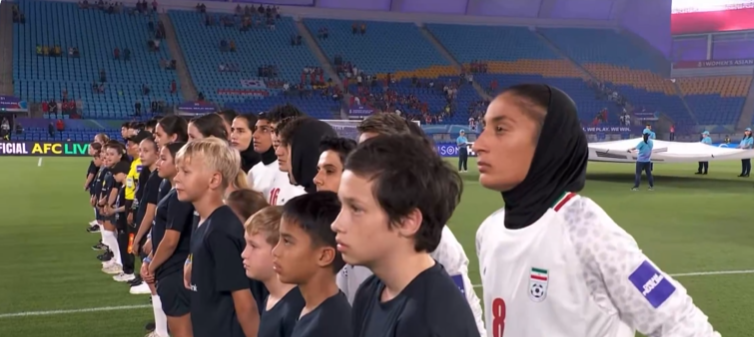 femmes iraniennes mondial foot