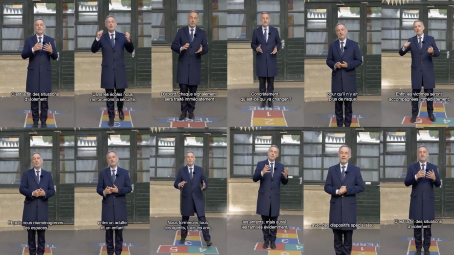 Montage captures d'écran X.