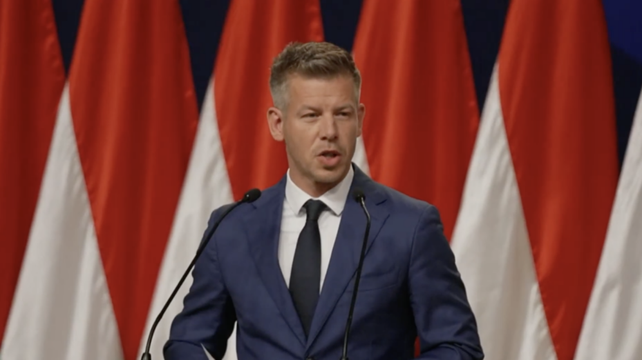 PETER MAGYAR - Conférence de Presse / Copie écran