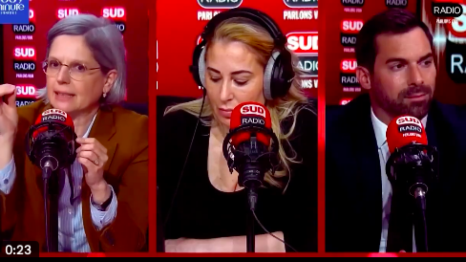 © Capture écran - Sud Radio