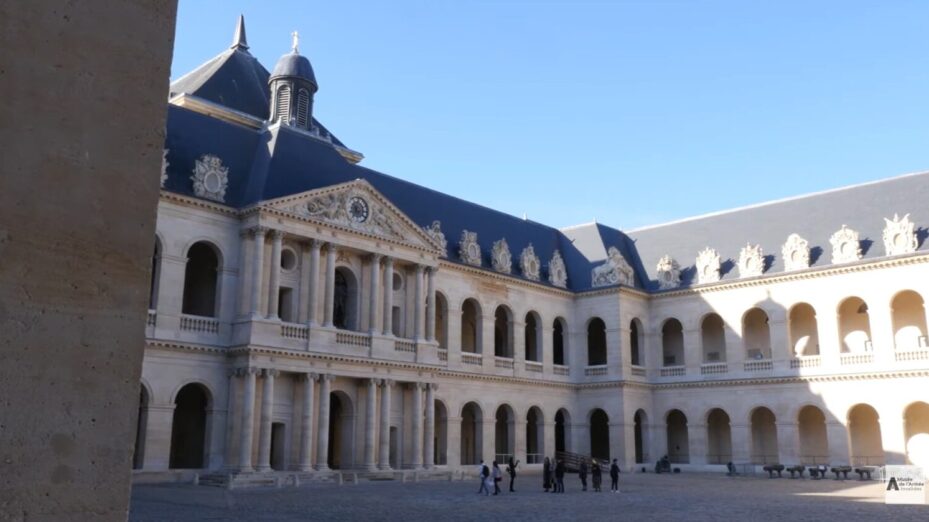 Capture d'écran YT Musée de l'Armée