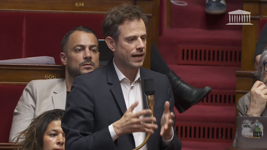 Le député LFI Paul Vannier, le 1er juin 2026. Capture d'écran Assemblée nationale.