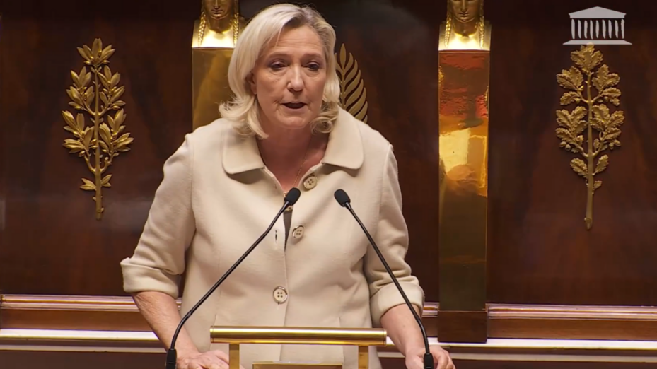 Capture écran Assemblée nationale