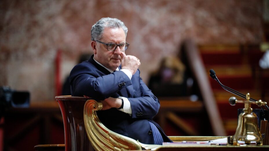 ©Thomas Padilla/MAXPPP -   10/09/2019 ; Paris, FRANCE ; SEANCE DE QUESTIONS AU GOUVERNEMENT DANS L' HEMICYCLE DE L' ASSEMBLEE NATIONALE.  LE PRESIDENT DE L' ASSEMBLEE NATIONALE, RICHARD FERRAND. (MaxPPP TagID: maxnewsworldfour915814.jpg) [Photo via MaxPPP]