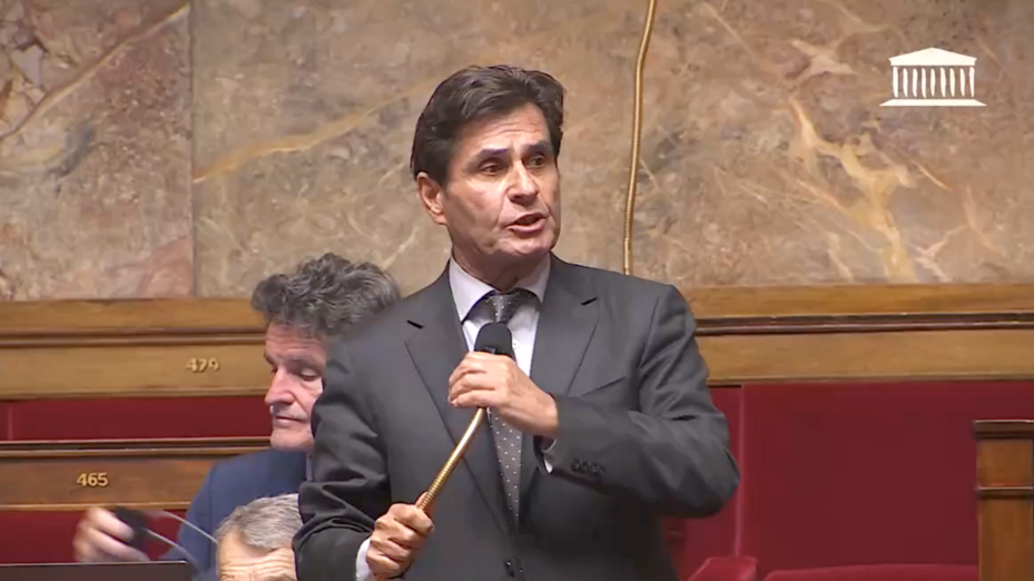 Capture d'écran Assemblée nationale