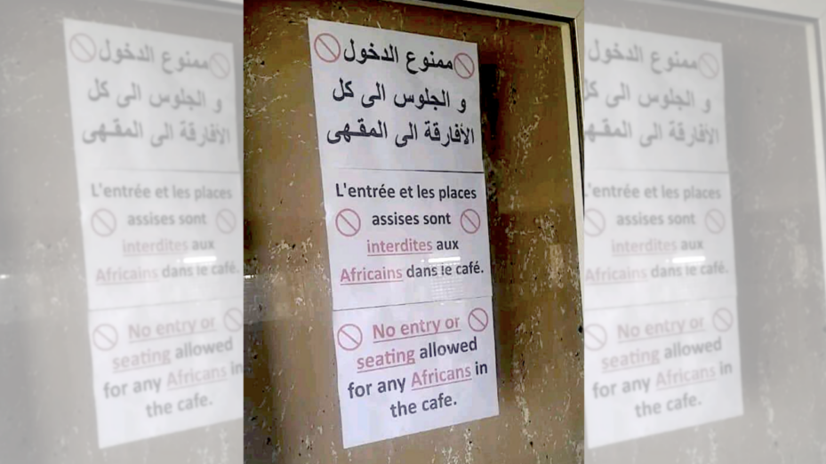 Capture d'écran @RefugeesinLibya