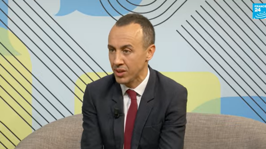 Youssef Badr - Copie écran France 24