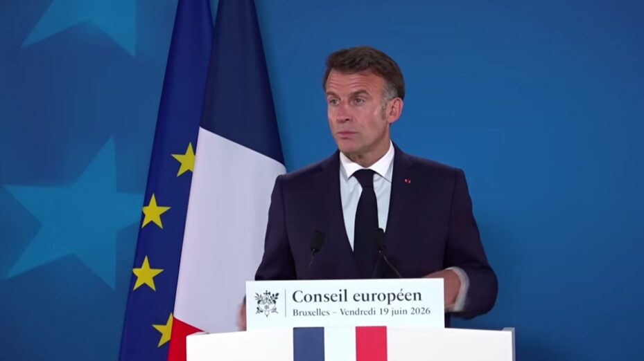 Capture d'écran Présidence de la République