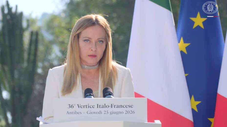 Capture d'écran YT Palazzo Chigi