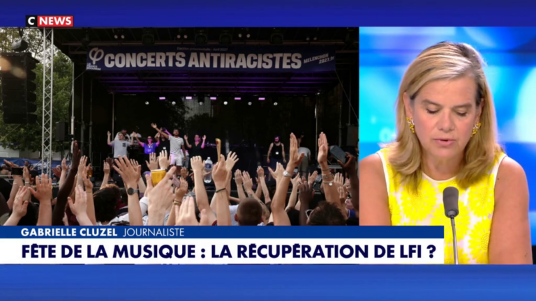 Gabrielle Cluzel sur CNews