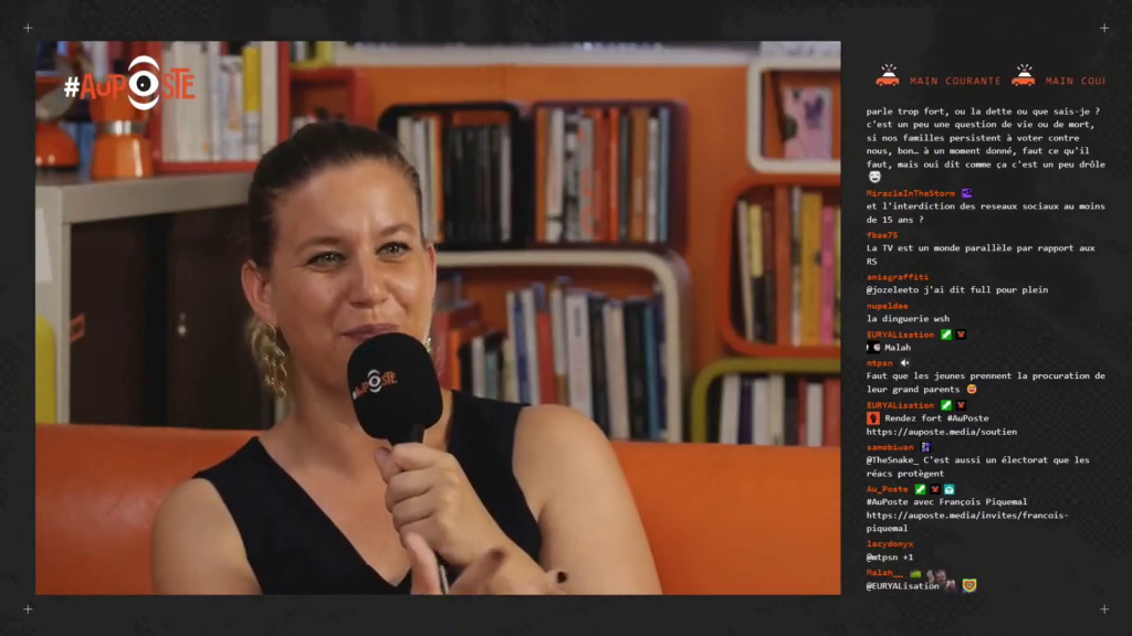 Mathilde Panot invitée de Au Poste