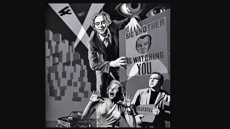"Big Brother" mural, Belfast by Albert Bridge, CC BY-SA 2.0 , via Wikimedia Commons