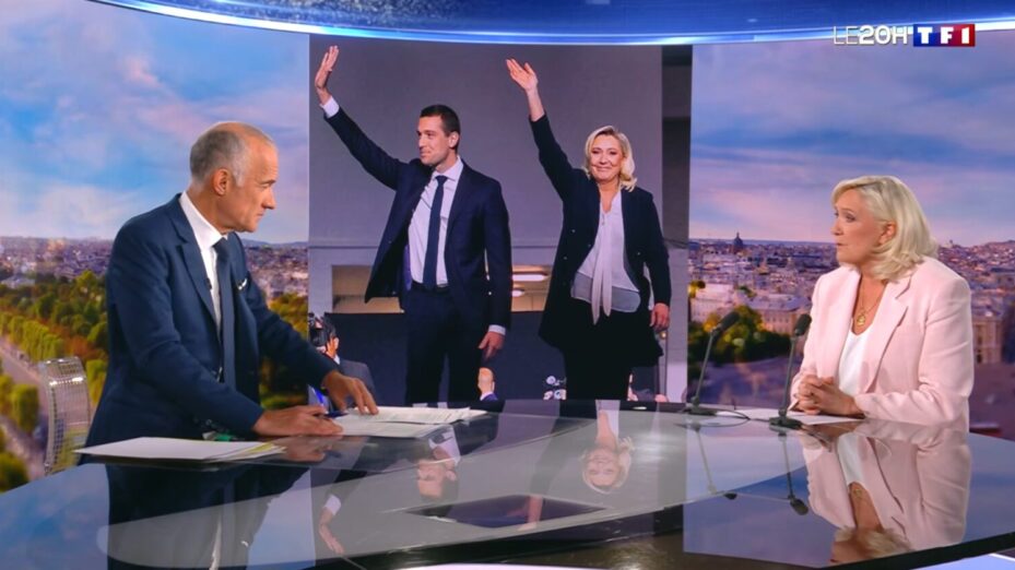 Capture d'écran TF1