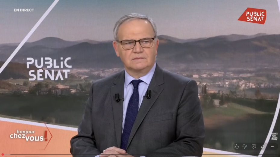 François Noël Buffet - Capture d'écran Public Sénat