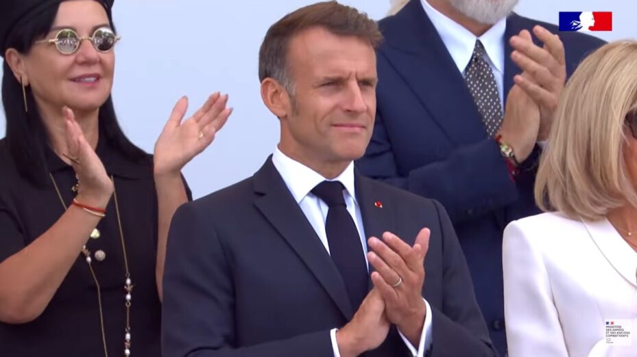 macron Capture d'écran ministère des Armées