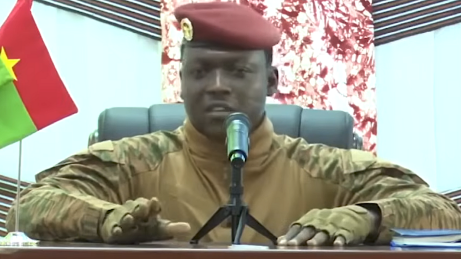 Capture d'écran 
Burkina24 TV.