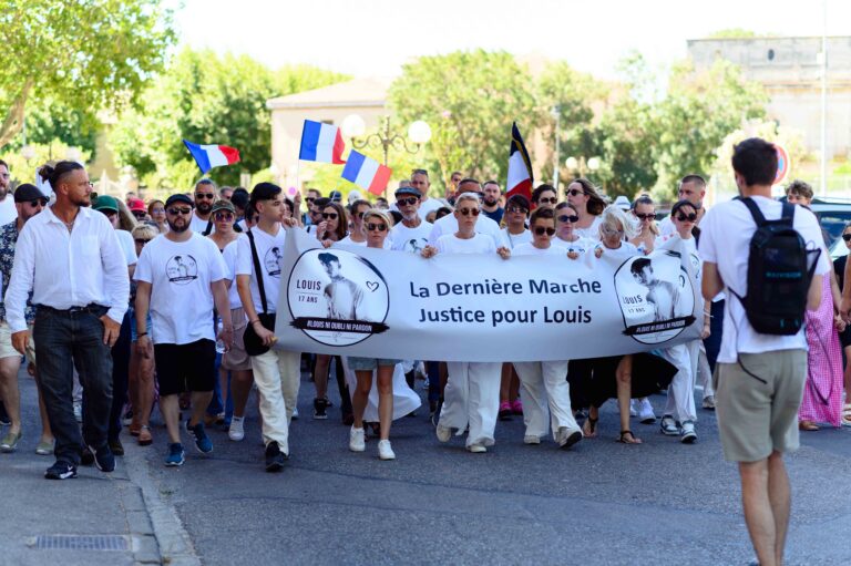 Famille de Louis - Manifestation pour Louis à Narbonne le 5 juillet 2027