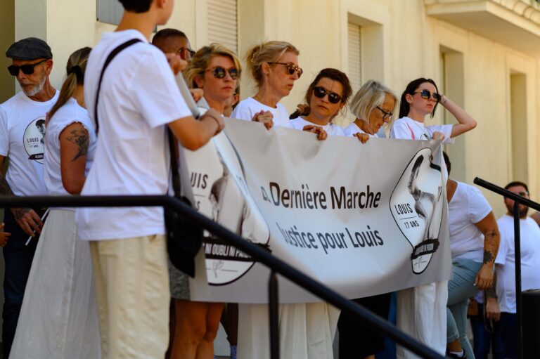 Famille de Louis - Manifestation pour Louis à Narbonne le 5 juillet 2027