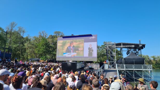 Discours de Jean-Luc Mélenchon à Châteauneuf-sur-Isère le 23 août 2026