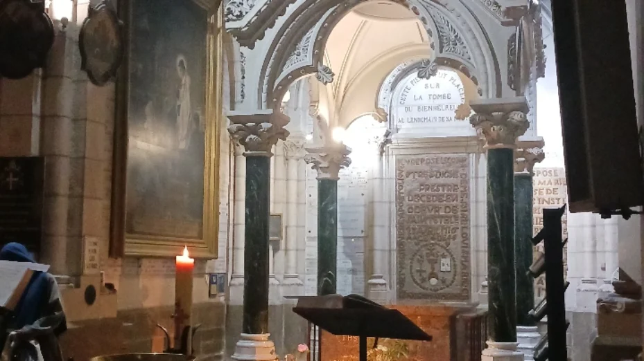 Tombeau de saint Louis-Marie Grignion de Monfort à Saint-Laurent-sur-Sèvre ©Éric de Mascureau