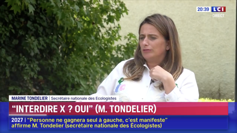 Copie écran LCI