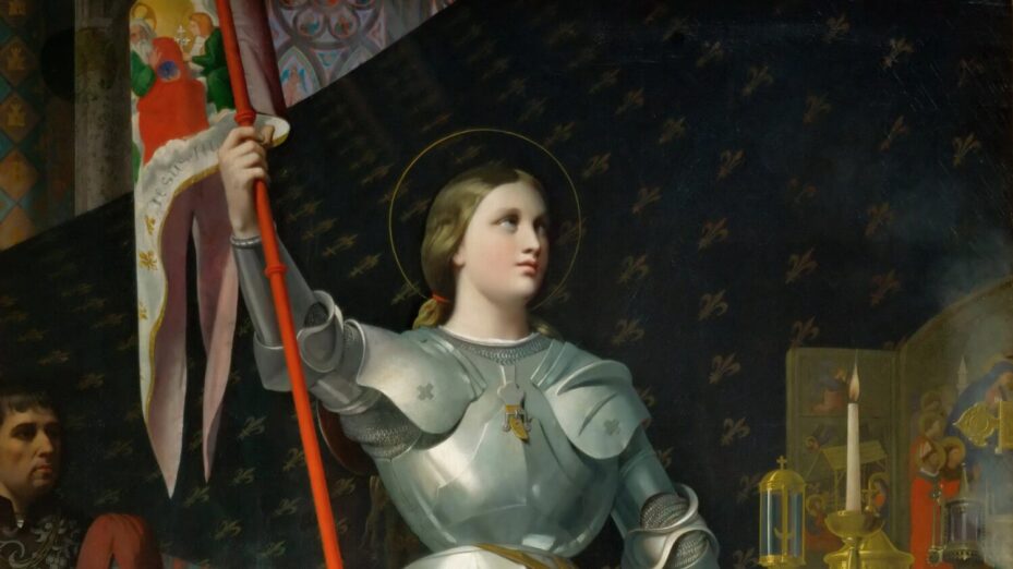 Jeanne d’arc Ingres Par Jean-Auguste-Dominique Ingres — cartelfr.louvre.fr, Domaine public, https://commons.wikimedia.org/w/index.php?curid=3876400