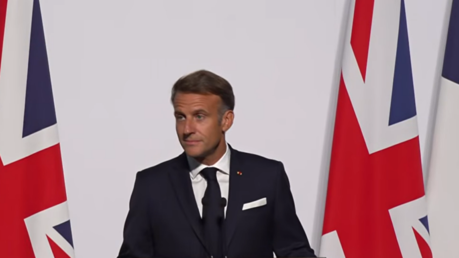Capture d'écran Présidence de la République
