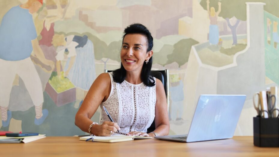 Alexandra Masson, à son bureau @ville de Menton