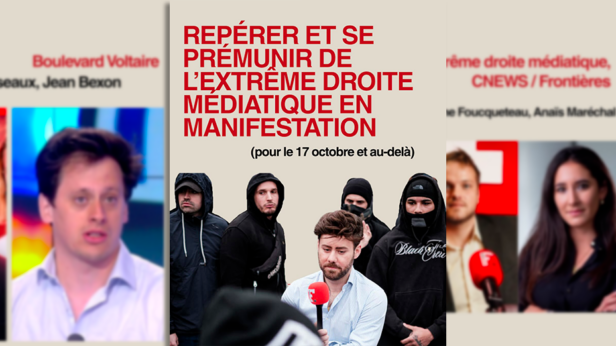 Guide « repérer et se prémunir de l'extrême droite médiatique en manifestation »