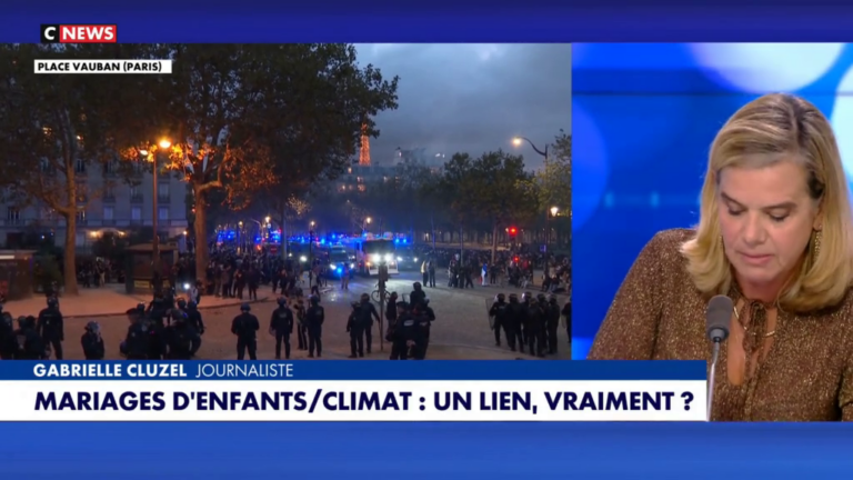 Gabrielle Cluzel sur CNews