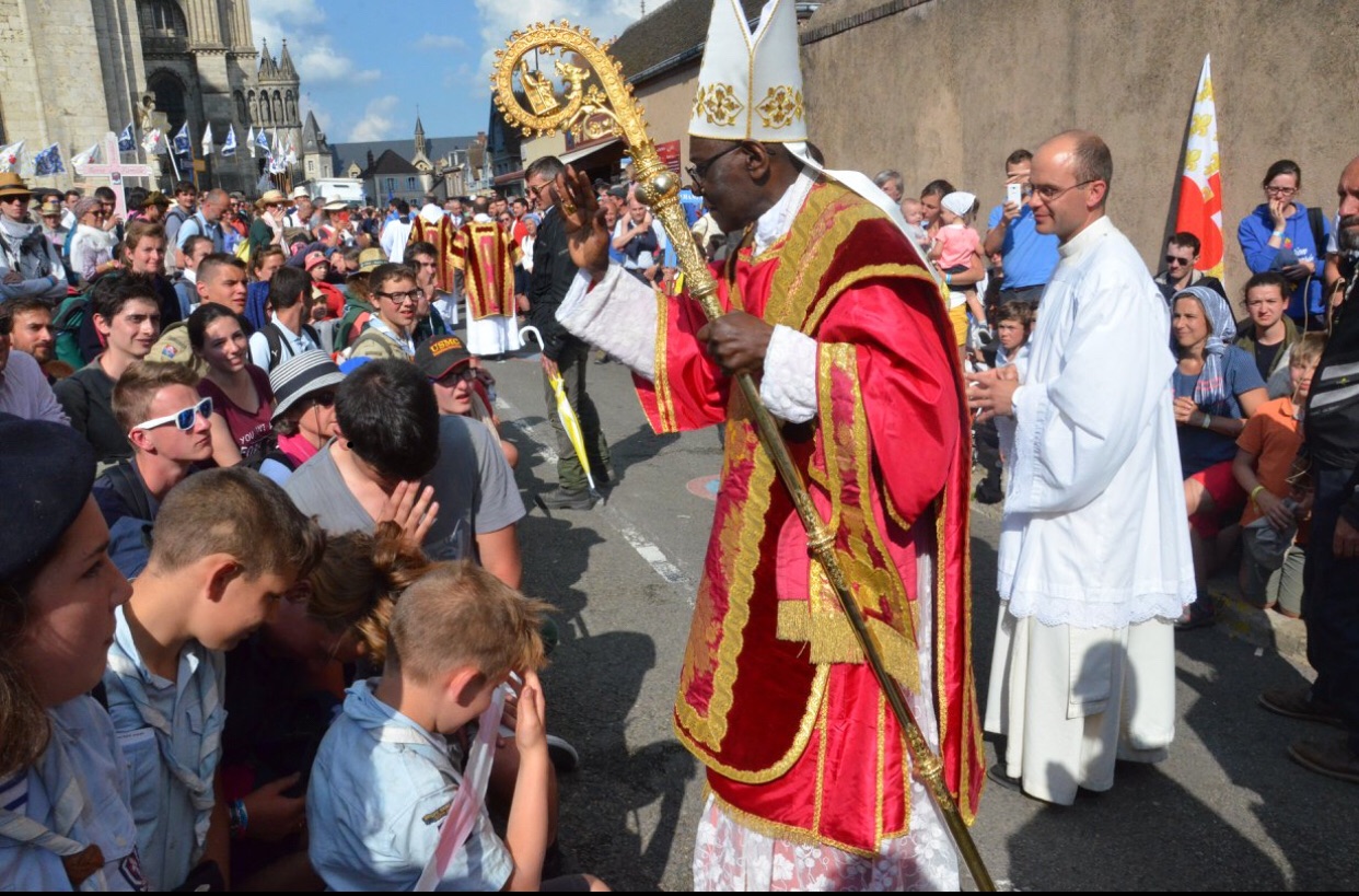 Cardinal Sarah Pélerinage de Chartres