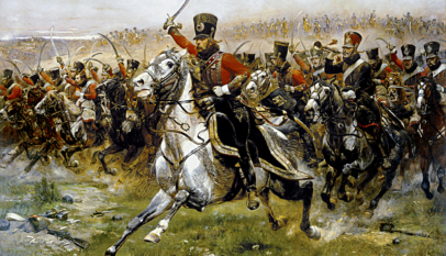 charge cavalerie française Friedland